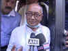 Stopped from meeting rebel Cong MLAs Digvijay Singh protests outside Bengaluru resort, detained