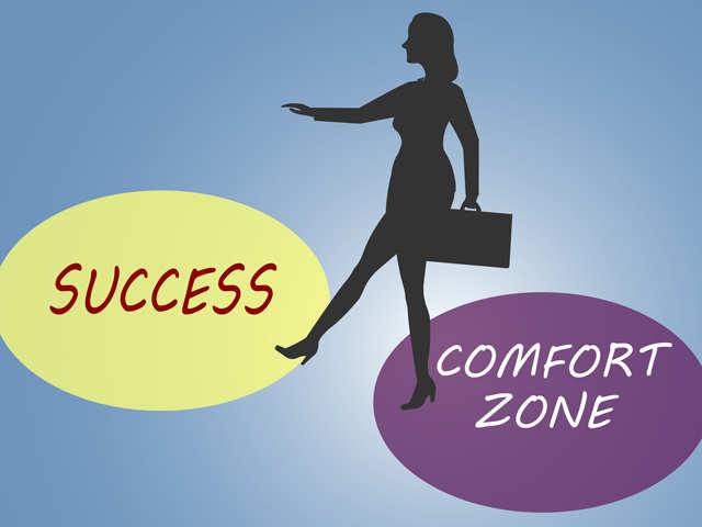 ​Step out of your comfort zone