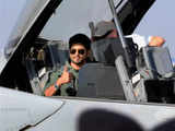 Shahid Kapoor at Bangalore Aero India 2011