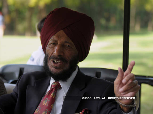 Milkha Singh ​has been exercising at home during this lockdown period. ​