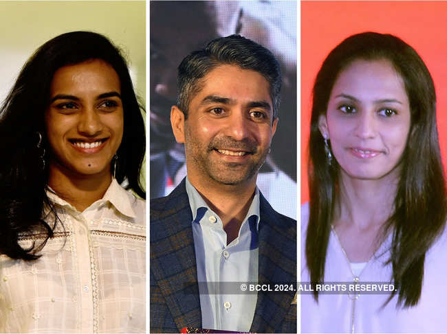 (L-R) Here's what PV Sindhu, ​Abhinav Bindra and Aparna Popat feel about Tokyo Olympics being postponed.