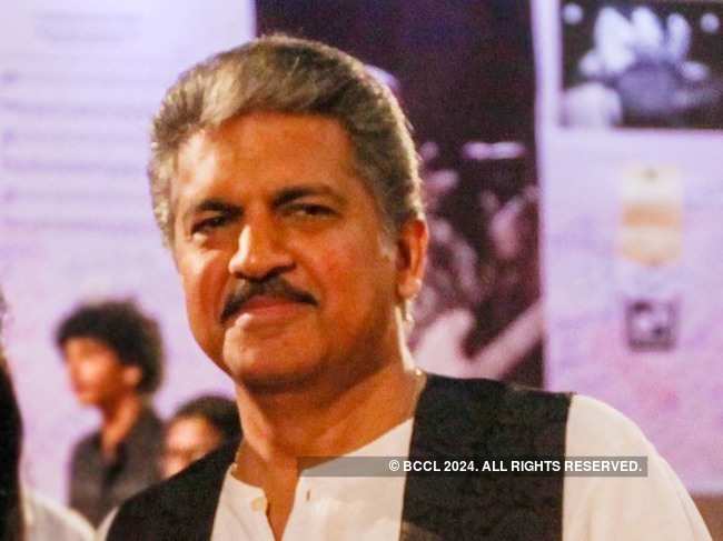 Anand Mahindra was glad he didn’t have to stand up at any point during these virtual meetings​.