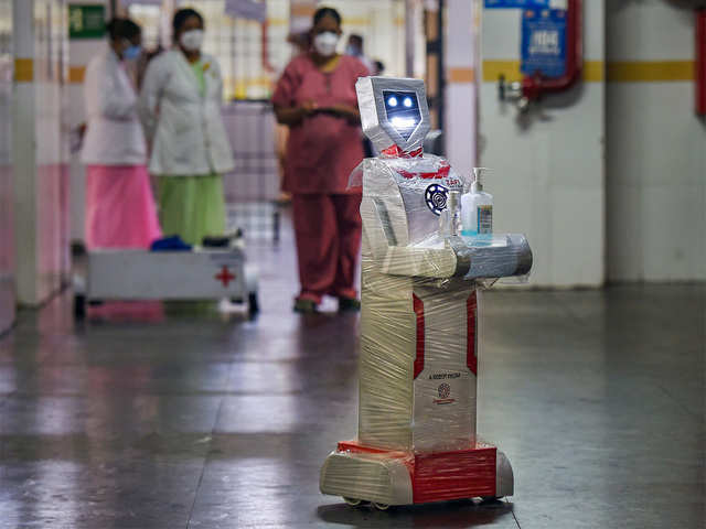 ​Robot 'Zafi' in Chennai