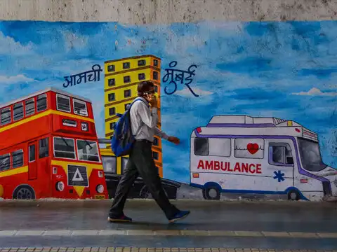 A graffiti in Mumbai