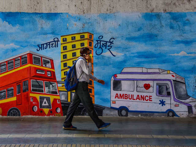 A graffiti in Mumbai