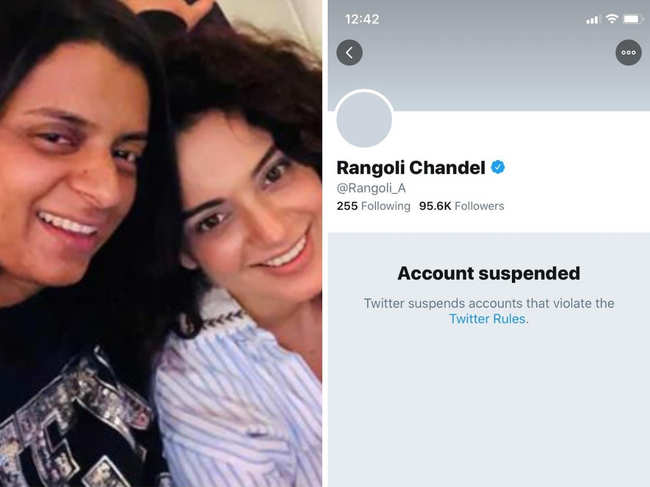 Chandel's Twitter account has been suspended for allegedly ‘spreading hate’.