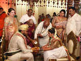 No social distancing, no masks! HD Kumaraswamy's son gets married, flouts all lockdown norms