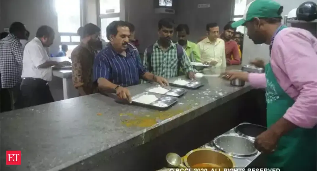 Central govt shuts canteens in all its offices to contain Covid19