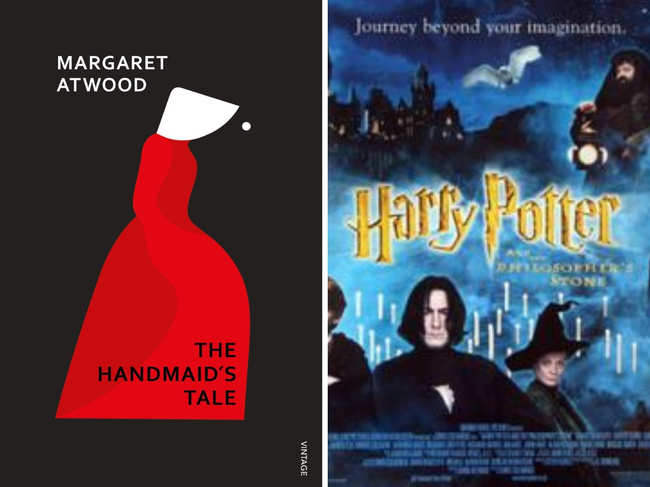Other challenged works included Rowling's “Harry Potter” books, which have long been criticized by some religious groups for themes of sorcery; and Atwood's dystopian “The Handmaid's Tale.”