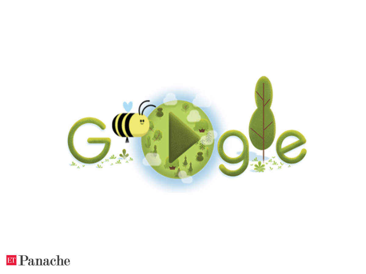 Earth Day Google Celebrates 50th Anniversary Of Earth Day Honours The Mighty Bee With An Interactive Game On Pollination The Economic Times