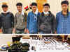 5 ULFA(I) militants arrested in Assam; arms and ammunition seized