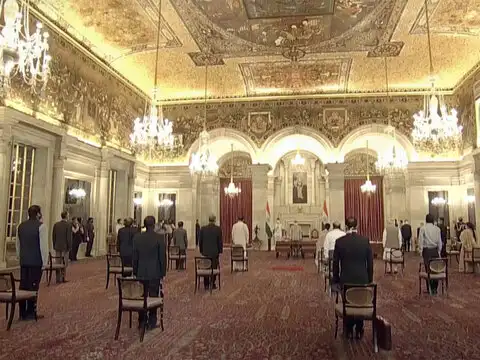 Ceremony at Rashtrapati Bhavan