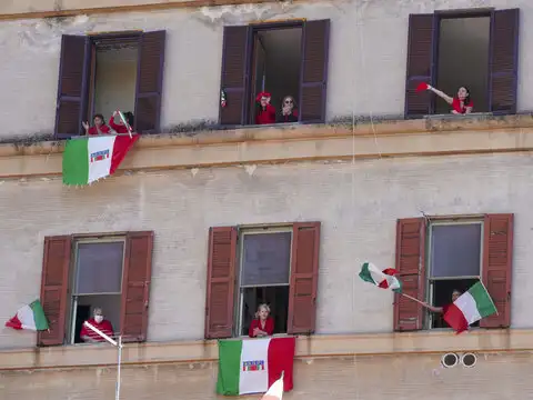 Singing 'Bella Ciao'