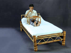 bamboo bed