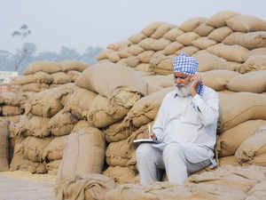 food grain production getty