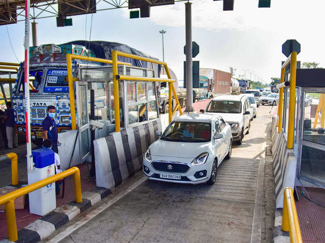A toll plaza in Assam