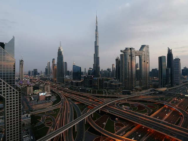 Sheikh Zayed Road in Dubai