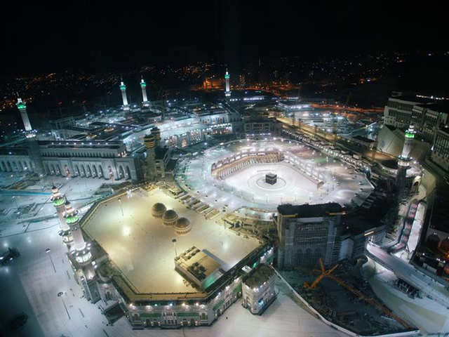 Deserted Grand Mosque, Saudi Arabia