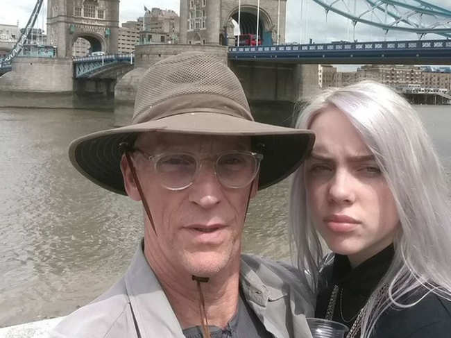 Billie Eilish ​(R) said that, over the years, ​she has had a special relationship with her dad where they share music with each other. ​(Image: Instagram/@krondeutch)
