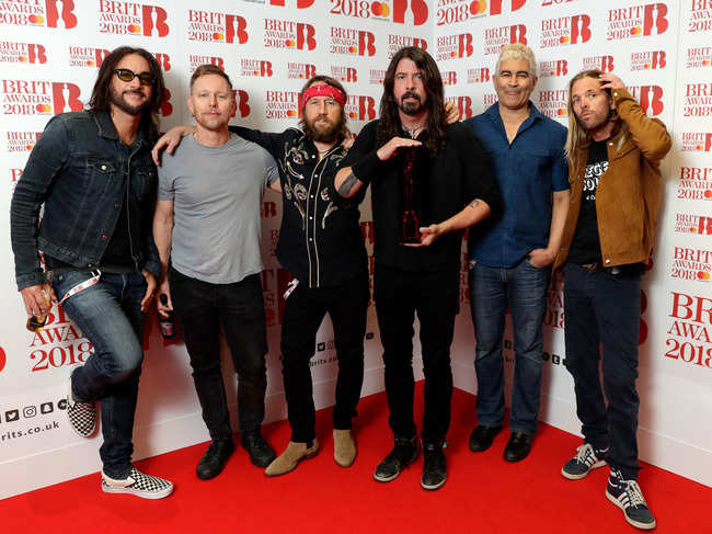 "We've kind of shelved it for now to figure out exactly when it's going to happen," Grohl said.
