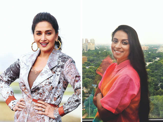 Dixit was last seen in the Bollywood movie ‘Kalank’ while Lilly Singh was seen on her late-night talk show ‘A Little Late With Lilly Singh’.