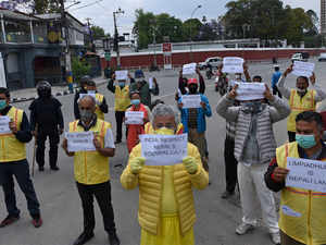 nepal protest afp