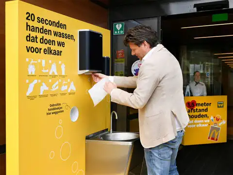 Wash or sanitize your hands