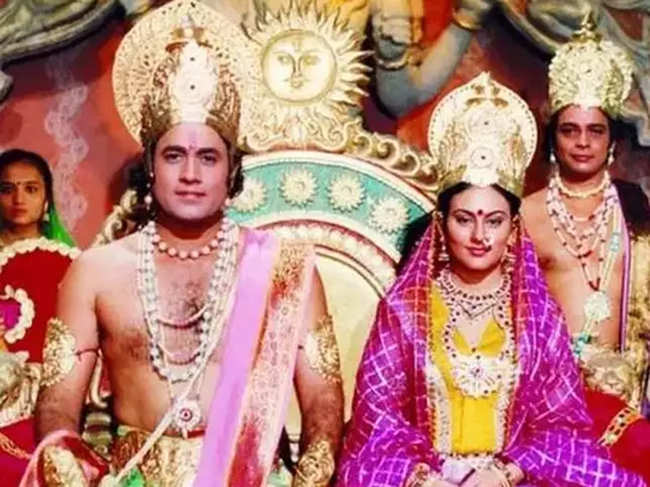 India's public broadcaster has revived epic television shows like ``Ramayan'' and ``Shri Krishna '' - both highly revered mythological tales - and has been rebroadcasting them at prime time every day.