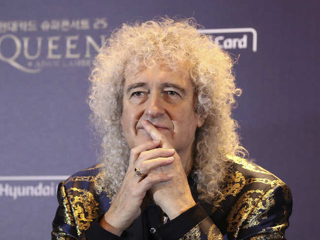 ​Brian May​ shared a health update, and said he was following the right things and doing physio.​