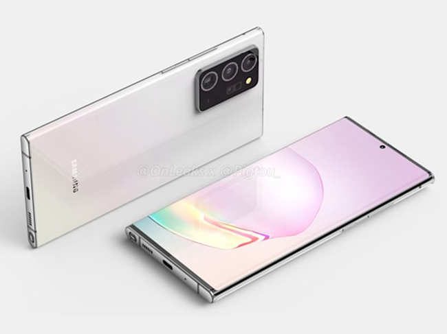 ​Samsung has tweaked the camera cutout for Galaxy Note 20 and Note 20+, making it look markedly different from its predecessor as well as the S series line.​