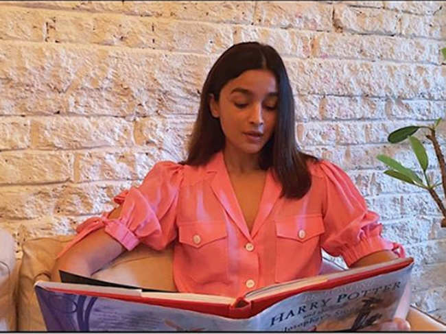 The actor shared the news in a post on Instagram, which was accompanied by a video of hers reading the chapter from the book.