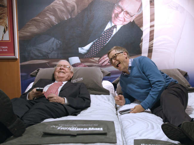 Bill Gates has been playing bridge for years with Warren Buffett, and calls him his favourite partner.​