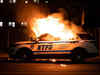 George Floyd death: New York protesters set fires, clash with police