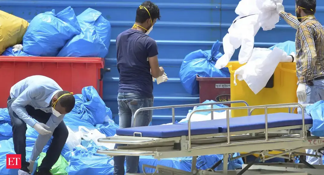 Covid, nonCovid trash! Fastfilling yellow bins keep mediwaste