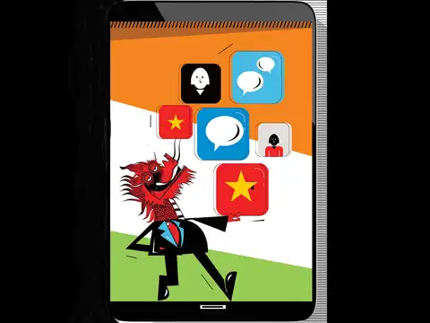 ​​A border row that spilled to virtual world