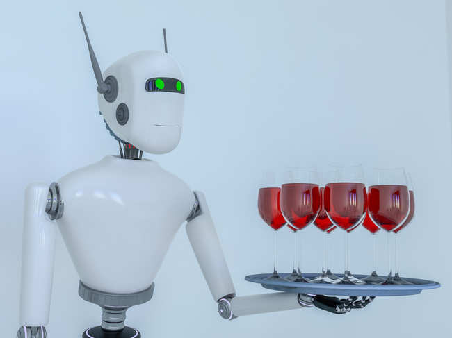 Customers seemed encouraged by the safety the robots provided, though one pointed out a critical quality the robo-bartenders lacked.