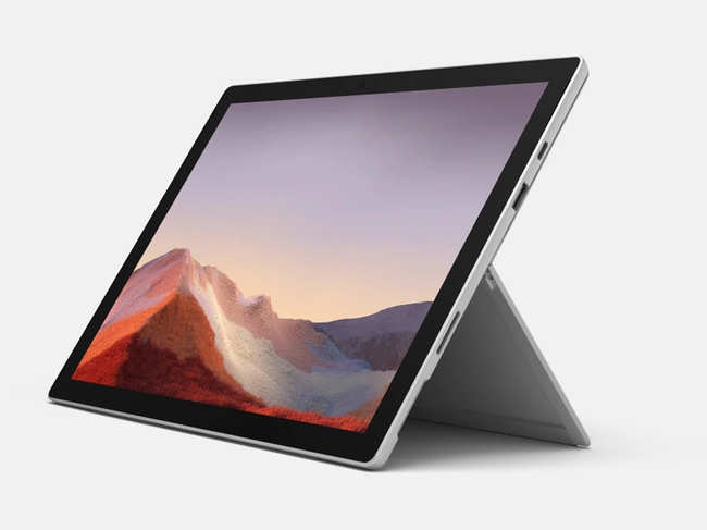 Surface Pro 7 ​​does everything that a tablet should do and doubles up as a really efficient laptop.​