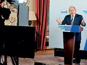British PM Boris Johnson