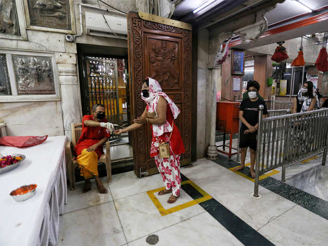 Sanitizing the devotees
