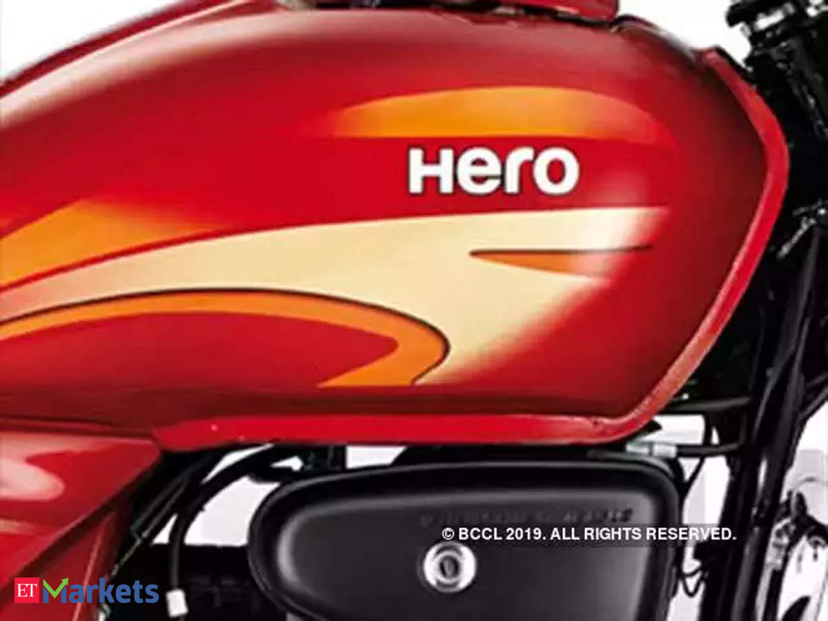 hero motocorp price today