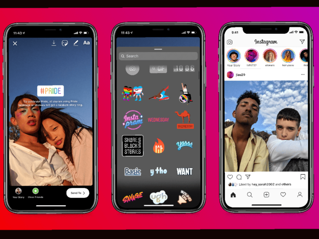 Remote.tools shows how to add rainbow gradient on Instagram story. Credits: Economic Times