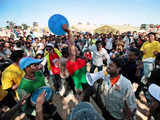 Bangladeshis after fleeing from Libya