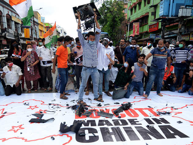 India China Border News Updates: Anti-China protests rock West Bengal
