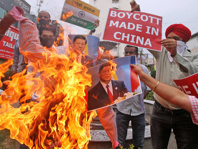 The call to boycott Chinese goods after Galwan clash