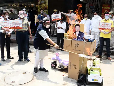 Protests in Delhi