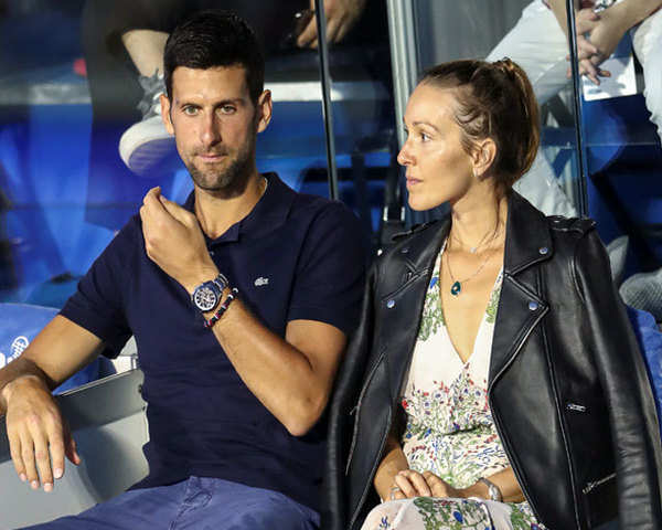 Novak Djokovic And Wife Jelena Test Positive For Coronavirus After Adria Tennis Tour Event The Economic Times Video Et Now