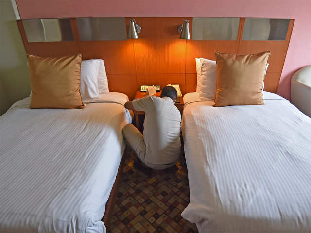 Delhi: Hotels and ashrams repurposed for Covid-19 surge - ​A different  look! | The Economic Times