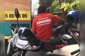 Zomato delivery partners protest 'China Funding'