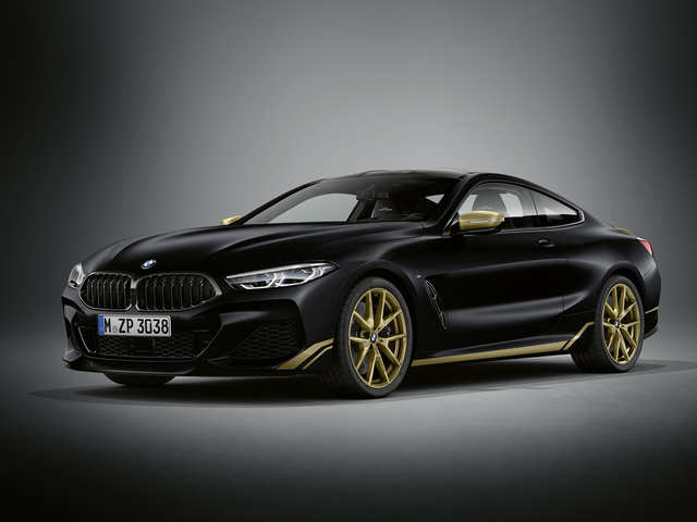 All black and gold - Inside the BMW 8 Series Golden Thunder