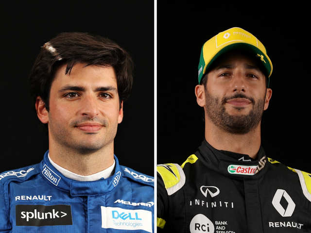 ​Carlos Sainz Vs. Daniel Ricciardo